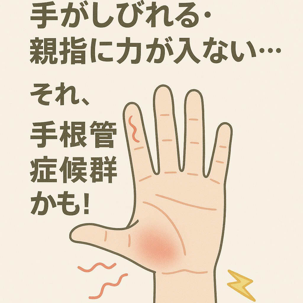手 根 管 症候群 自分 で 治す